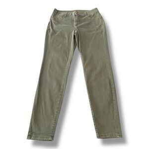 Maurices Green Chino Pants Casual Comfort Stretch Plus Woman’s Size 18w Long